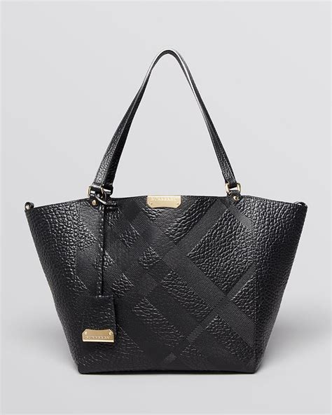 burberry tote small canterbury grain embossed check|Burberry canterbury tote pattern.